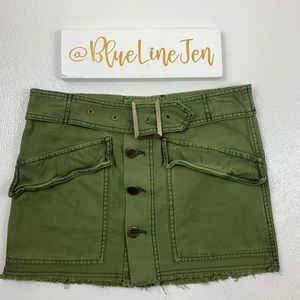 Free People Hangin on Tight Miniskirt